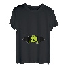 Damen Dino im Bauch - Schwangerschaft ankündigen Schwanger Mama T-Shirt