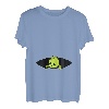 Damen Dino im Bauch - Schwangerschaft ankündigen Schwanger Mama T-Shirt