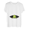 Damen Dino im Bauch - Schwangerschaft ankündigen Schwanger Mama T-Shirt