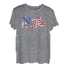 Collierville City Tennessee Amerikanische Flagge T-Shirt