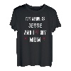 Jesse Ich liebe meine Mutter Süßer persönlicher Muttertag T-Shirt