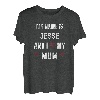 Jesse Ich liebe meine Mutter Süßer persönlicher Muttertag T-Shirt