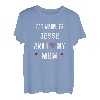 Jesse Ich liebe meine Mutter Süßer persönlicher Muttertag T-Shirt