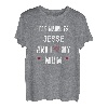 Jesse Ich liebe meine Mutter Süßer persönlicher Muttertag T-Shirt