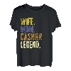 Lustiger Kassierer, Mutter, Ehefrau, Mutter, Kassierer T-Shirt
