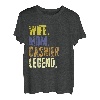 Lustiger Kassierer, Mutter, Ehefrau, Mutter, Kassierer T-Shirt