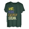 Lustiger Kassierer, Mutter, Ehefrau, Mutter, Kassierer T-Shirt