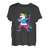 Hockey Einhorn Eishockey Mädchen Einhorn T-Shirt