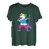 Hockey Einhorn Eishockey Mädchen Einhorn T-Shirt
