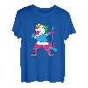 Hockey Einhorn Eishockey Mädchen Einhorn T-Shirt