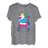 Hockey Einhorn Eishockey Mädchen Einhorn T-Shirt
