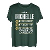 Michelle Vorname Geschenk-Idee Geburtstag Namensgeschenk T-Shirt
