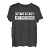 When Bored Hapfox Riding Motorrad Fahrrad Auto 4x4 Liebhaber T-Shirt