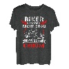 Herren Biker Werden Nicht Grau Das Ist Chrom Motorradfahrer Biker T-Shirt