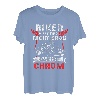 Herren Biker Werden Nicht Grau Das Ist Chrom Motorradfahrer Biker T-Shirt
