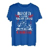 Herren Biker Werden Nicht Grau Das Ist Chrom Motorradfahrer Biker T-Shirt
