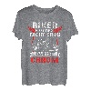 Herren Biker Werden Nicht Grau Das Ist Chrom Motorradfahrer Biker T-Shirt
