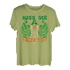 Motorrad St. Patricks Day Kiss Me I'm A Biker T-Shirt