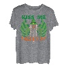 Motorrad St. Patricks Day Kiss Me I'm A Biker T-Shirt