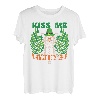Motorrad St. Patricks Day Kiss Me I'm A Biker T-Shirt