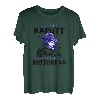Damen Mein Besen ist kaput Auch fahre ich jetzt Motorrad Halloween T-Shirt