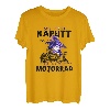 Damen Mein Besen ist kaput Auch fahre ich jetzt Motorrad Halloween T-Shirt