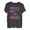 Damen Früher Hatten Hexen Besen Heute Fahren Sie Motorrad Bikerin T-Shirt