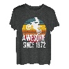 50 Years Old Retro Motorrad Born In 1972 50th Birthday T-Shirt