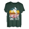 50 Years Old Retro Motorrad Born In 1972 50th Birthday T-Shirt