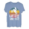 50 Years Old Retro Motorrad Born In 1972 50th Birthday T-Shirt