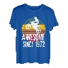 50 Years Old Retro Motorrad Born In 1972 50th Birthday T-Shirt