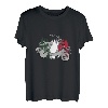 Vespa Scooter Vintage Retro Italienische Flagge T-Shirt