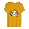 Vespa Scooter Vintage Retro Italienische Flagge T-Shirt