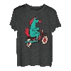 Pferde Mofa Moped Motorrad Lustig T-Shirt