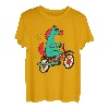 Pferde Mofa Moped Motorrad Lustig T-Shirt