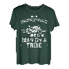 Biker: Never Underestimate An Old Man On A Trike - Motorrad T-Shirt