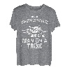 Biker: Never Underestimate An Old Man On A Trike - Motorrad T-Shirt