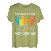 Herren Coole Opas fahren Motorrad | Motorradfahrer Biker Großvater T-Shirt
