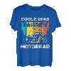 Herren Coole Opas fahren Motorrad | Motorradfahrer Biker Großvater T-Shirt