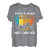 Herren Coole Opas fahren Motorrad | Motorradfahrer Biker Großvater T-Shirt