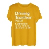 Fahrlehrer Definition Lustiges Schullehrerauto T-Shirt