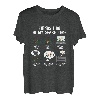 6 Things I Do In My Spare Time - Geschenk für Fahrradliebhaber T-Shirt