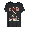 I Don't Snore I Dream I'm A Motorrad - Schnarchen Biker T-Shirt