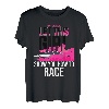 Car Racing Karierte Flagge Automobile Female Motor Racer T-Shirt