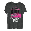 Car Racing Karierte Flagge Automobile Female Motor Racer T-Shirt