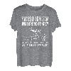 wieso ich ein motorrad fahre weil man für fussball basketbal T-Shirt