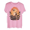 Stunning Retro Vintage Motorcycle Classic Sunset Chopper T-Shirt