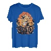 Stunning Retro Vintage Motorcycle Classic Sunset Chopper T-Shirt
