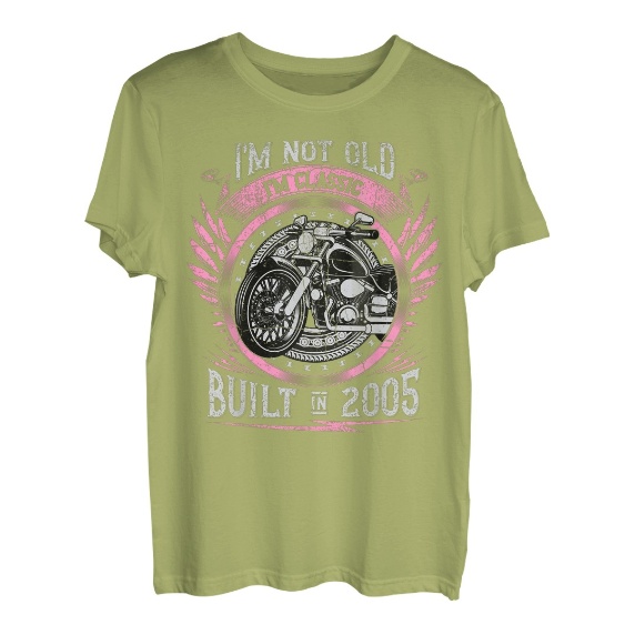 I'm Not Old I'm Classic Built 2005 Motorrad 18. Geburtstags T-Shirt