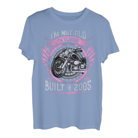I'm Not Old I'm Classic Built 2005 Motorrad 18. Geburtstags T-Shirt